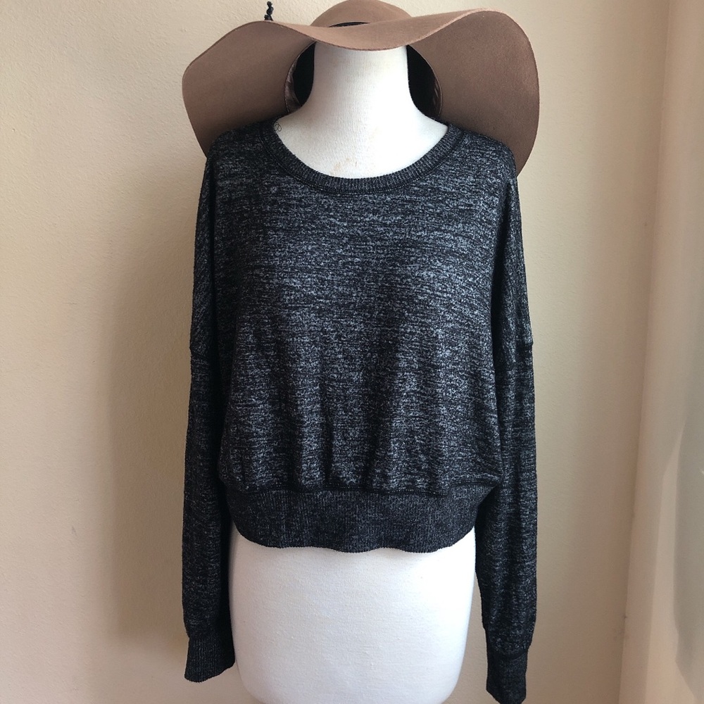 Victoria’s Secret Cropped Throw-over Sweatshirt